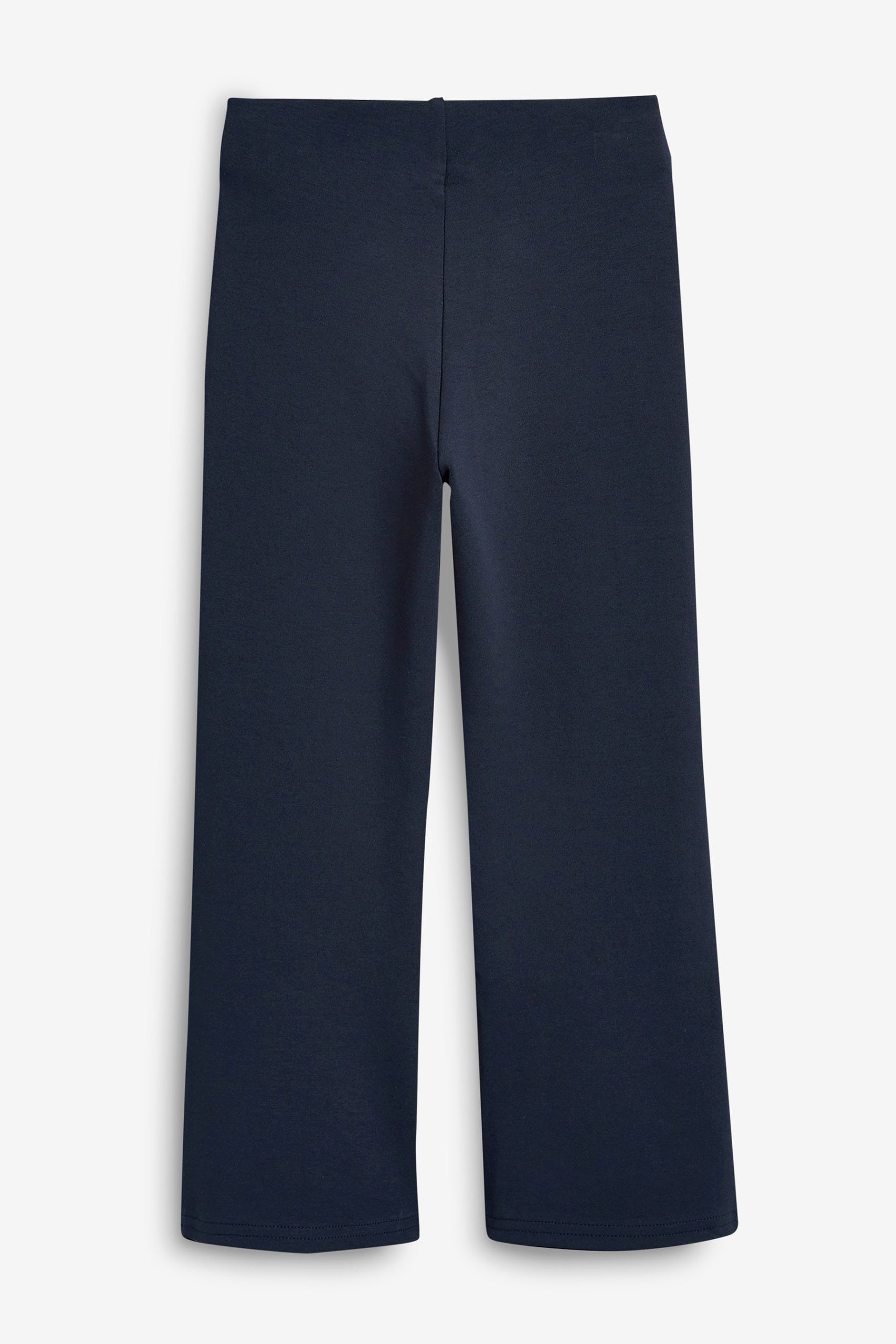 Next Women's Bootcut Jersey Trousers - Black, Retro-Inspired Style