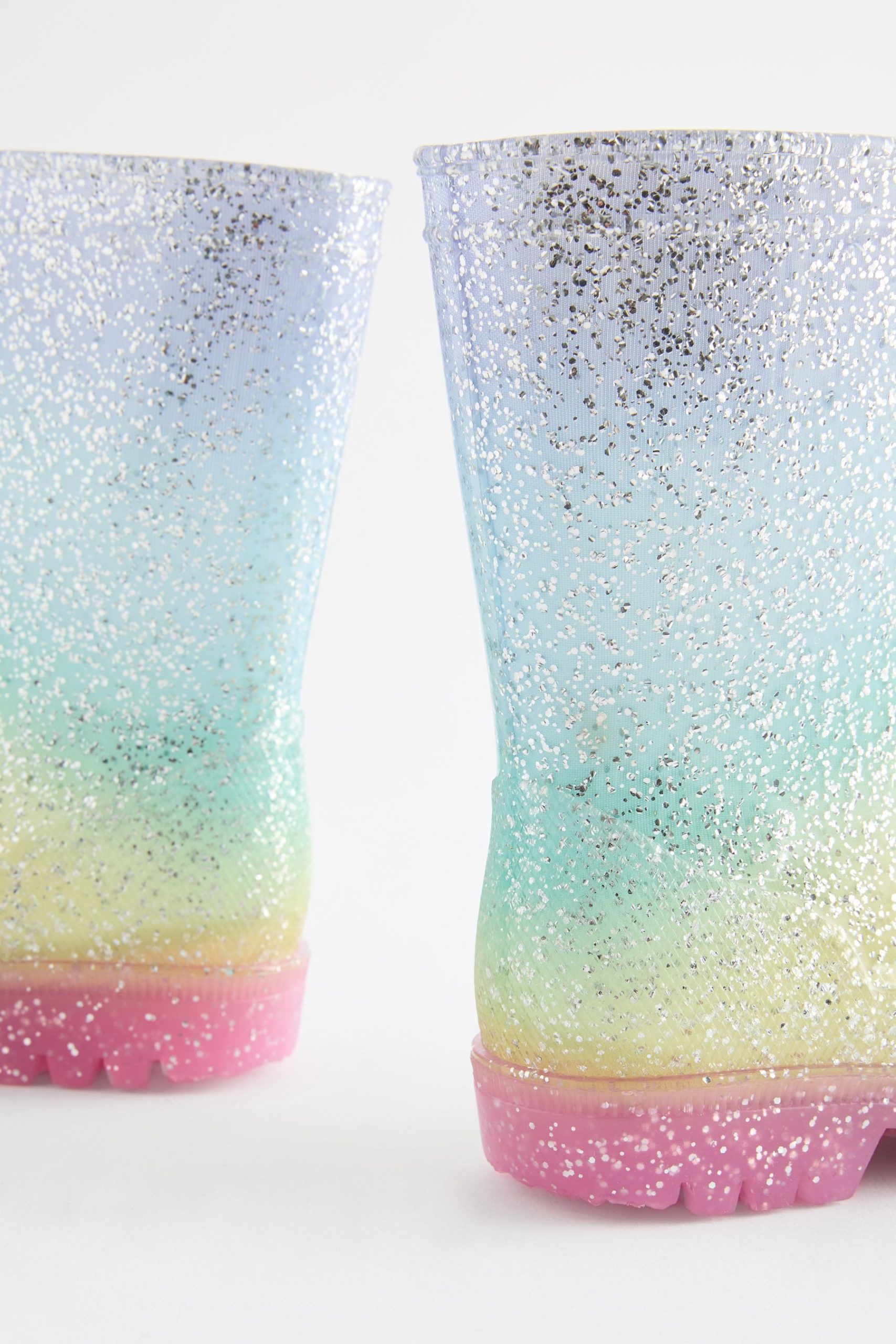 Next Glitzer Rain Boots - Pink Women's Rainwear - Stylish & Durable Next Glitzer Rain Boots - Pink Women's Rainwear - Stylish & Durable