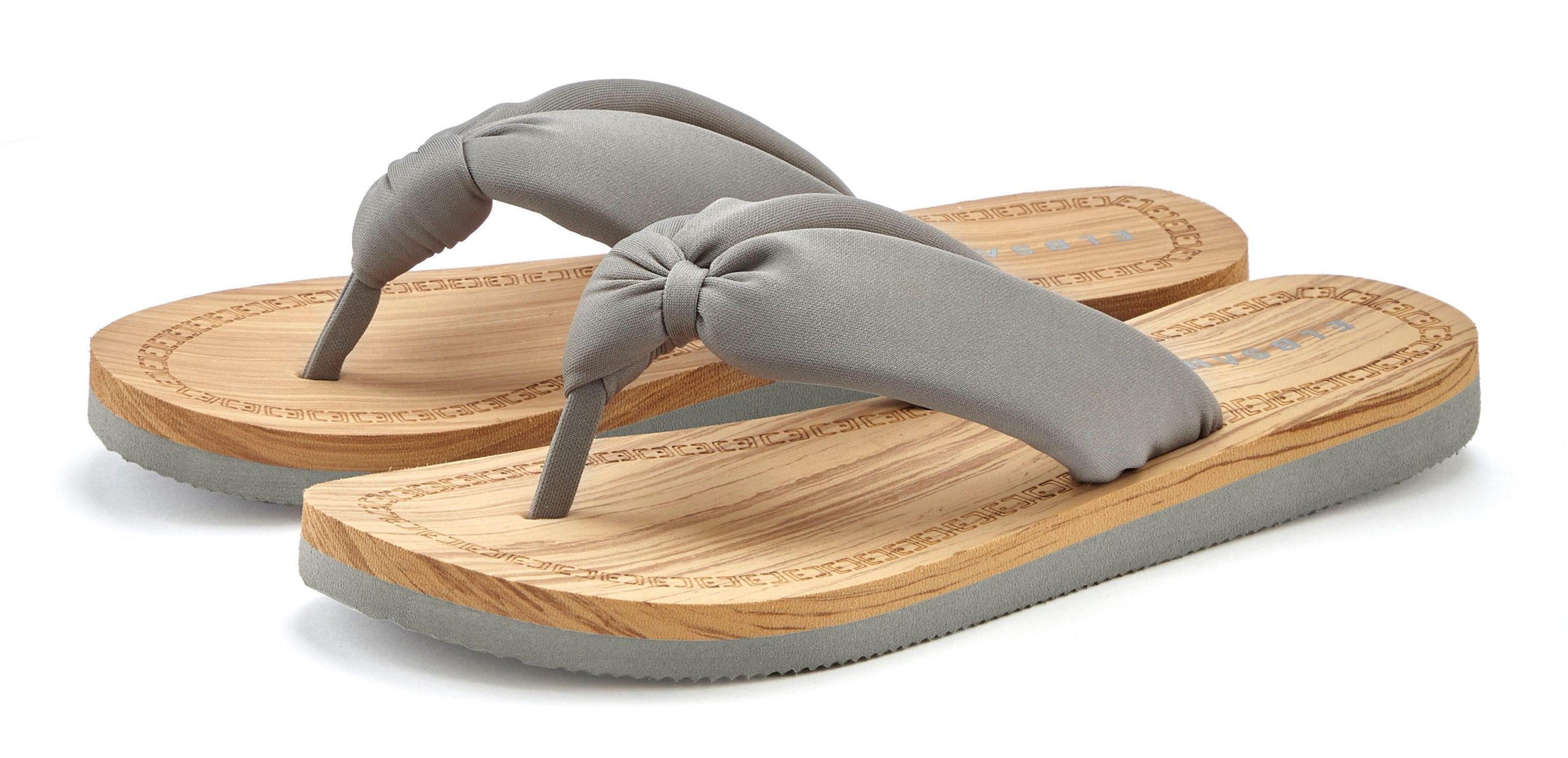 Elbsand Badezehentrenner Sandale, Pantolette, Badeschuh ultraleght VEGAN