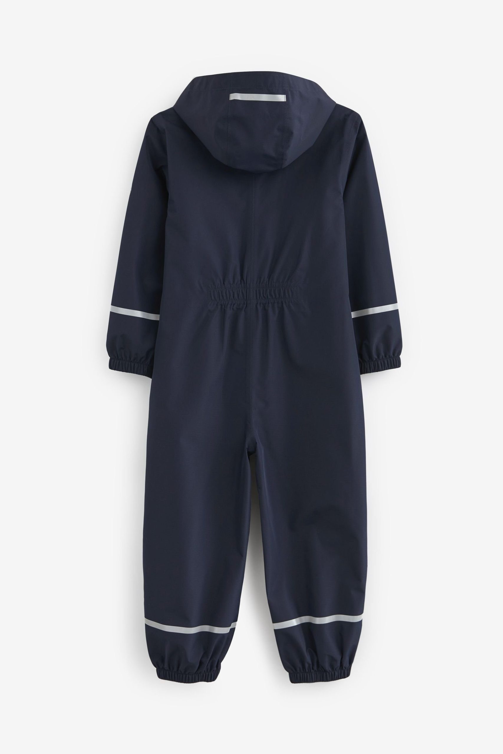 Next Kids' Waterproof Rain Overall - Navy Blue