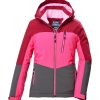 Killtec KOW 354 GRLS JCKT: Girls' Waterproof Functional Ski Jacket