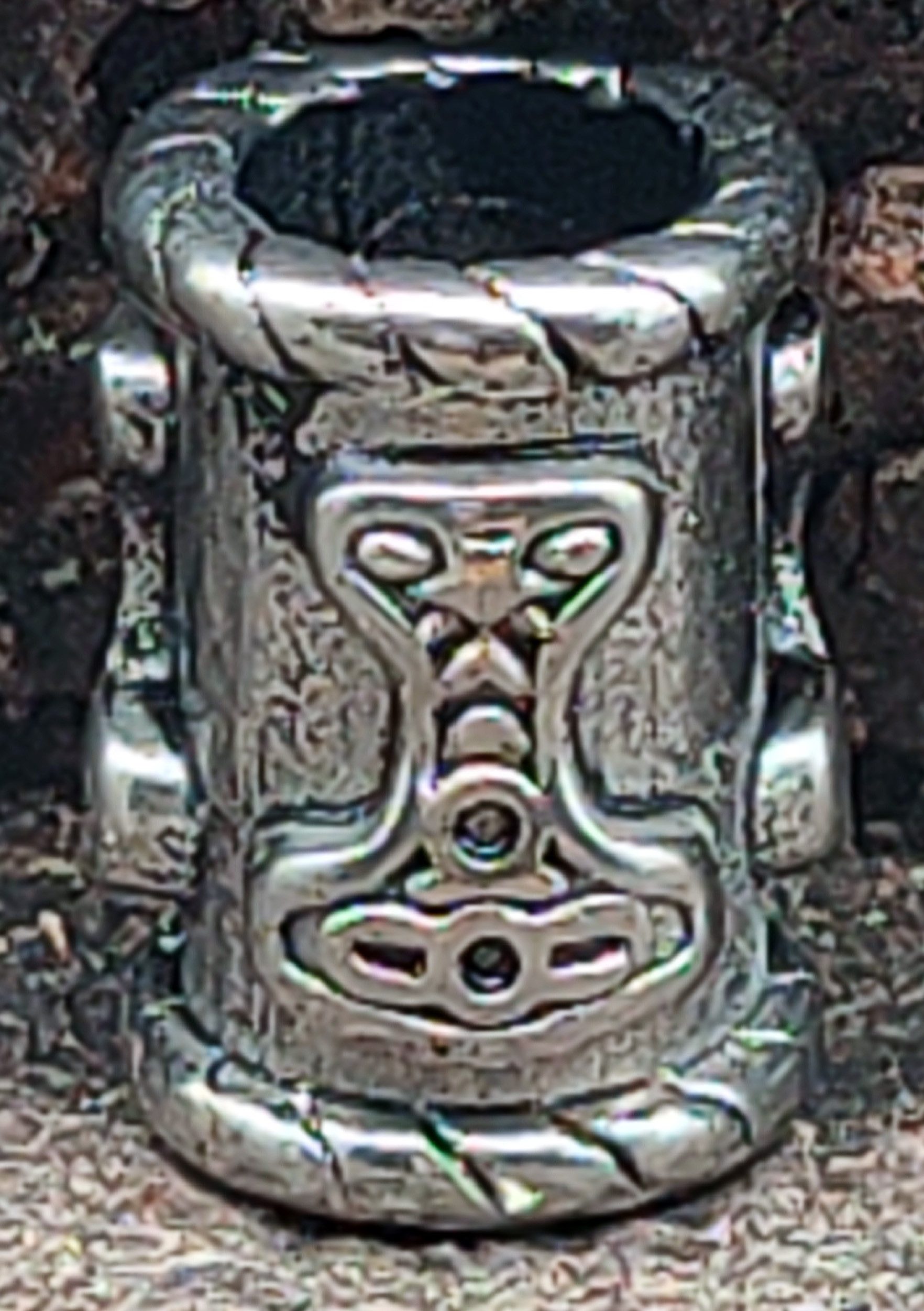 Thorshammer Bartperle - Viking Mjölnir Stainless Steel Beard Hair Jewelry Thorshammer Bartperle - Viking Mjölnir Stainless Steel Beard Hair Jewelry