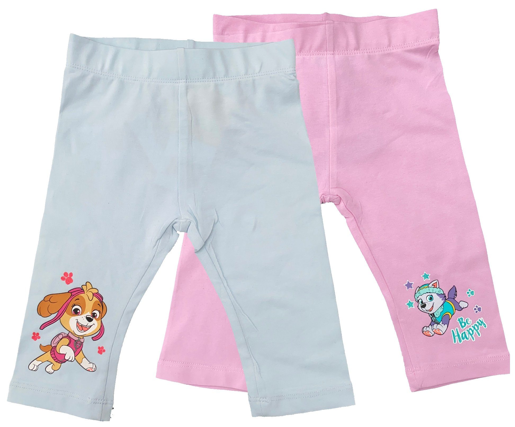 PAW Patrol Capri Hoses 2-Pack - Girls' Capri Leggings - Sizes 98-128cm