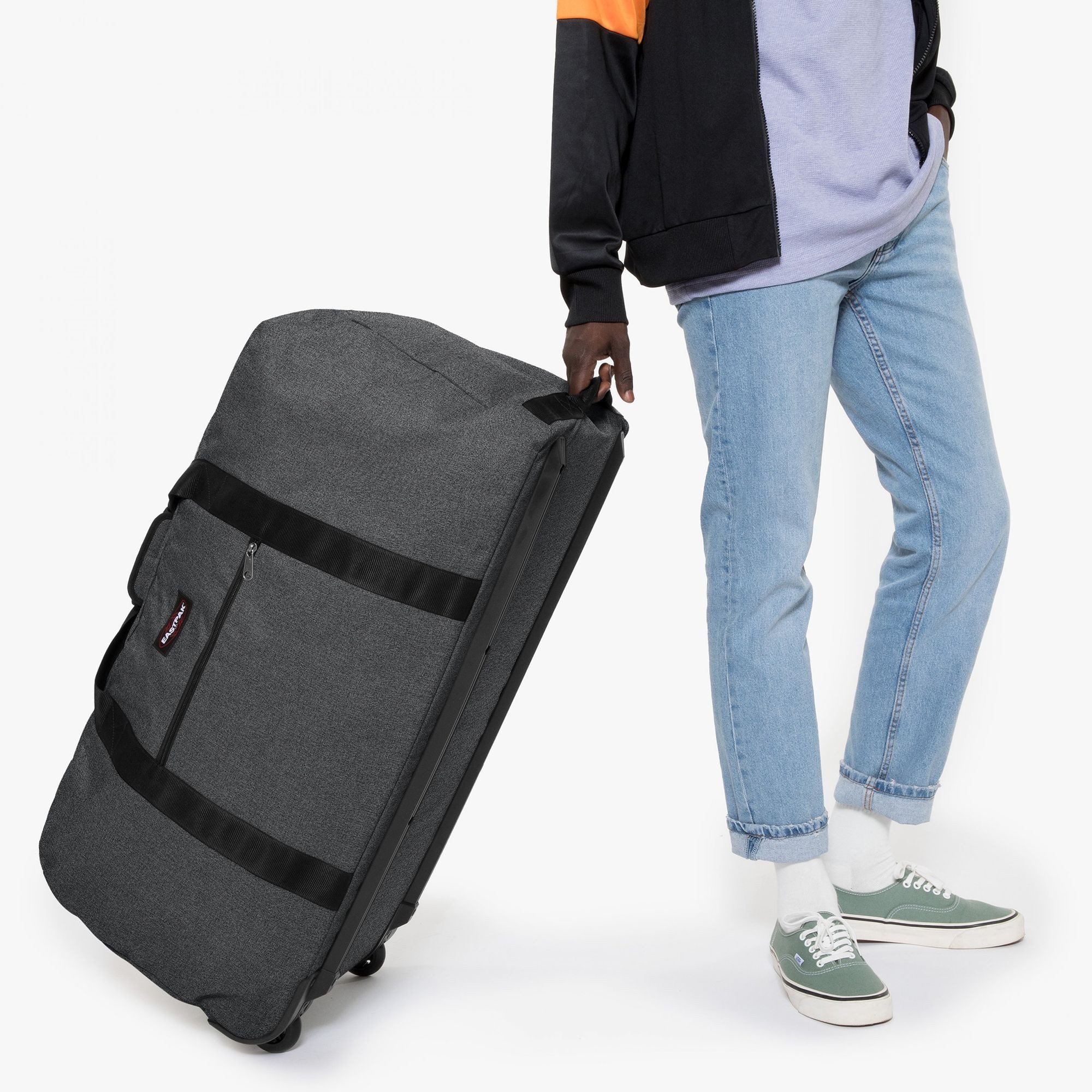 Eastpak Warehouse+ 2-Wheel Travel Bag - Durable & Spacious