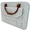 Oxid Felt Laptop Sleeve - 15.6” Macbook/Surface Protection - Eco-Friendly & Accessory Pocket