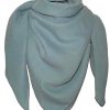 nadycat Muslin Scarf XXL - Handcrafted in Lausitz | Triangle Style | Dusty Green