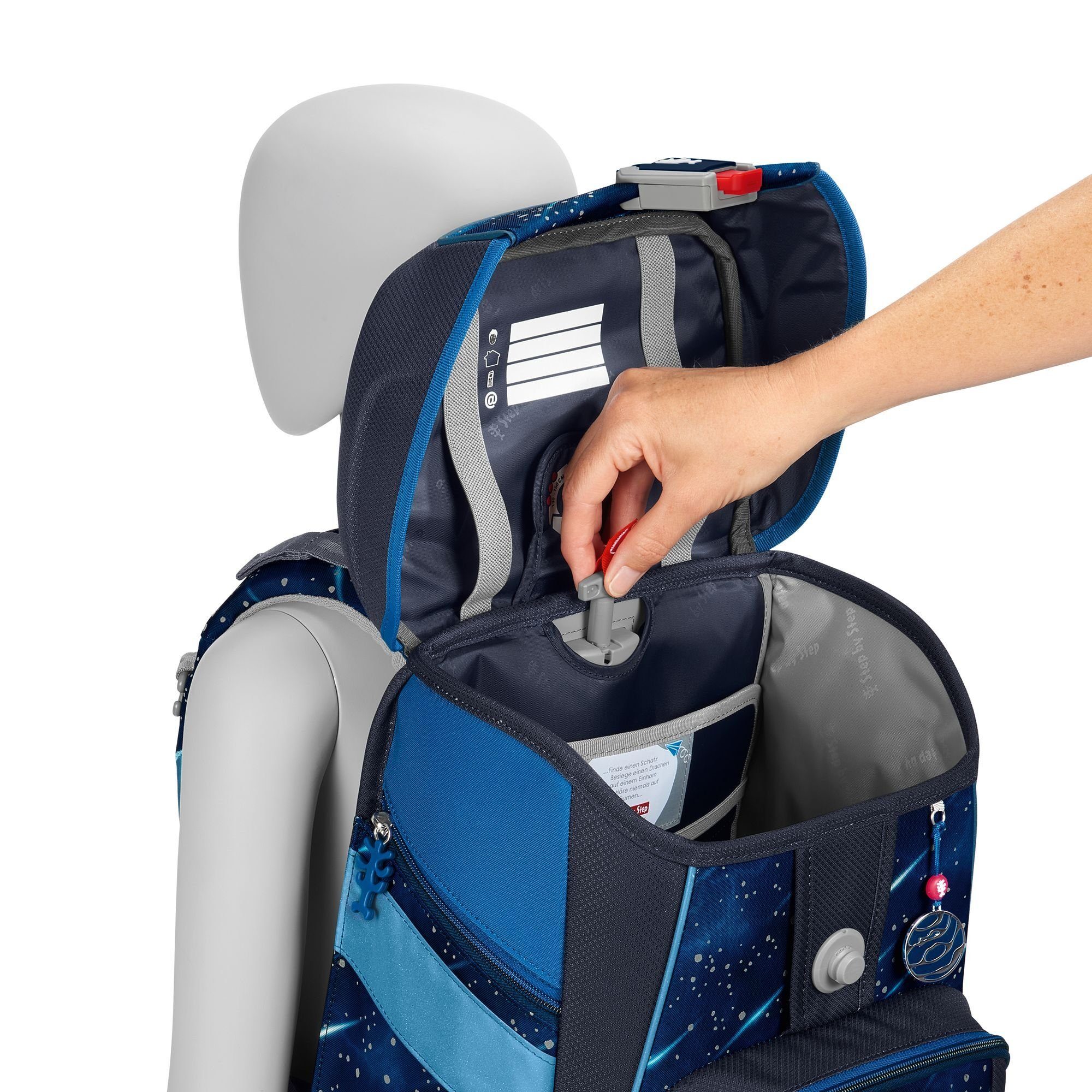 Step by Step Space School Bag Set (5-Piece) - Grows with Your Child! Step by Step Space School Bag Set (5-Piece) - Grows with Your Child!