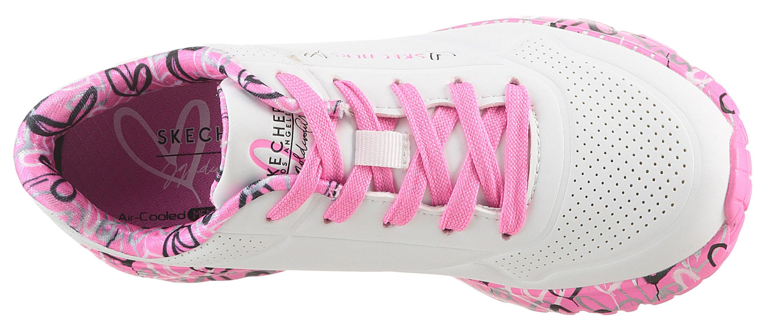Skechers UNO LITE-LOVELY LUV Sneaker, Skechers x JGoldcrown, Mädchen Skechers UNO LITE-LOVELY LUV Sneaker, Skechers x JGoldcrown, Mädchen