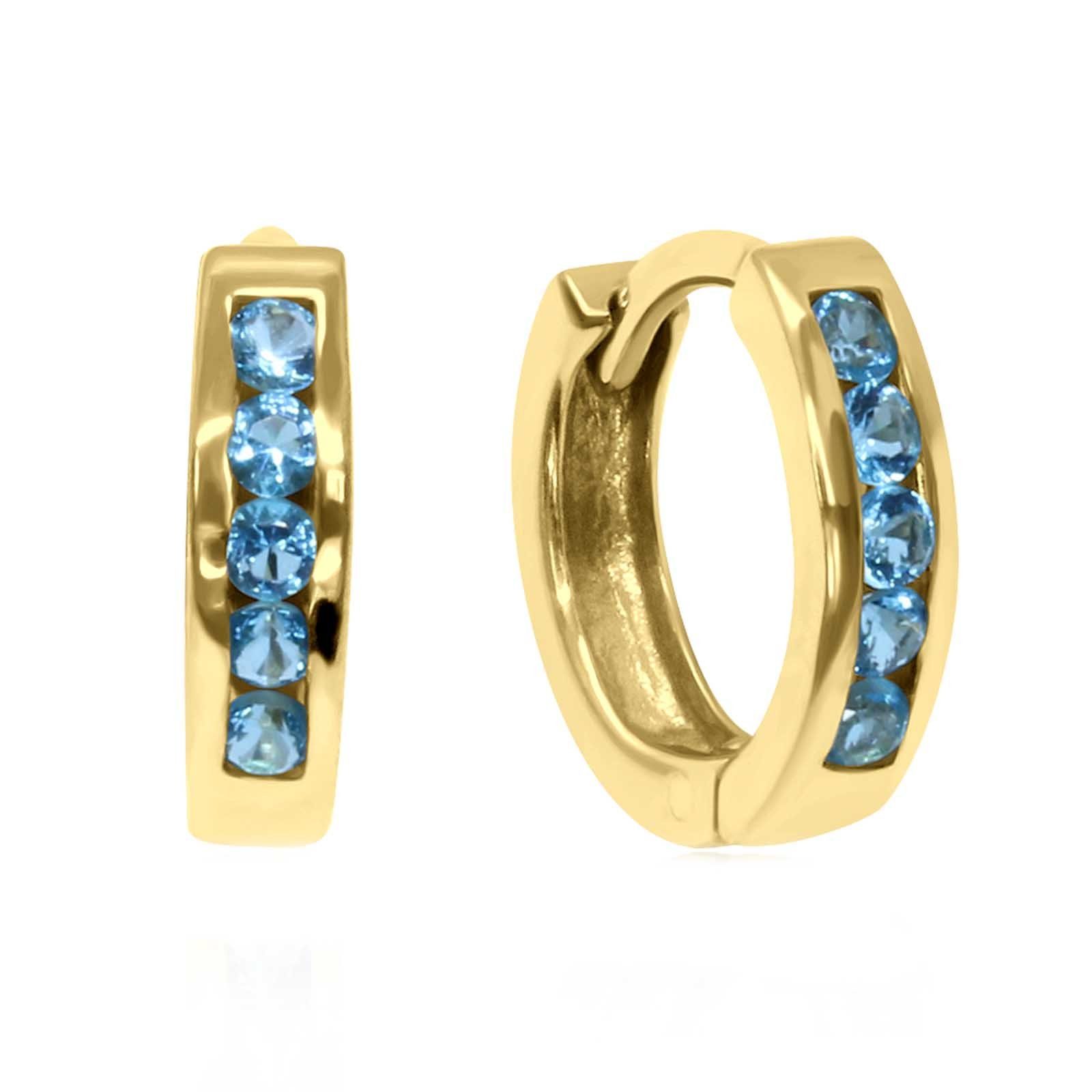 schmuck23 Klappcreolen Ohrringe Creolen 925 Silber Damen Kinder Mädchen