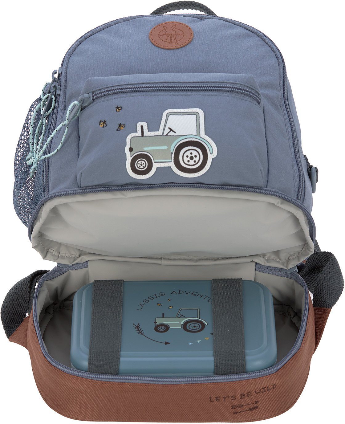 Lässig Kinderrucksack Adventure, Tractor, Mini Backpack, PETA-approved vegan Lässig Kinderrucksack Adventure, Tractor, Mini Backpack, PETA-approved vegan