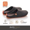 purosteps Fieltro-Eco Wool Felt House Slippers - Sustainable Comfort & Style