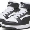 PUMA Rebound V6 Mid AC+ PS Kids' Retro Basketball Sneakers