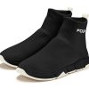 FCUK Sock Boot, Sneaker Freizeitschuh, Sock Sneaker, High Top Sneaker, Stiefelette, Halbschuh