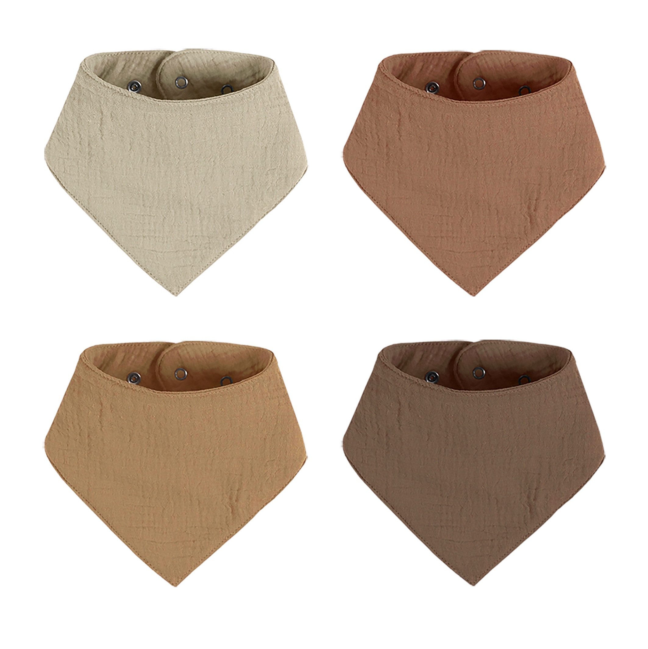 Artee Little Dutch Muslin Bib Set | Soft Organic Cotton Baby Bibs 0-18 Months