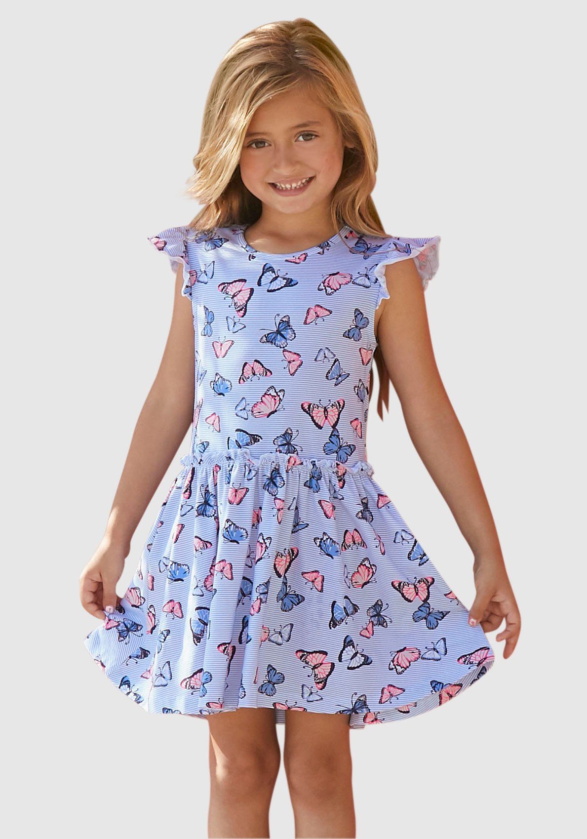 KIDSWORLD Jerseykleid für kleine Mädchen