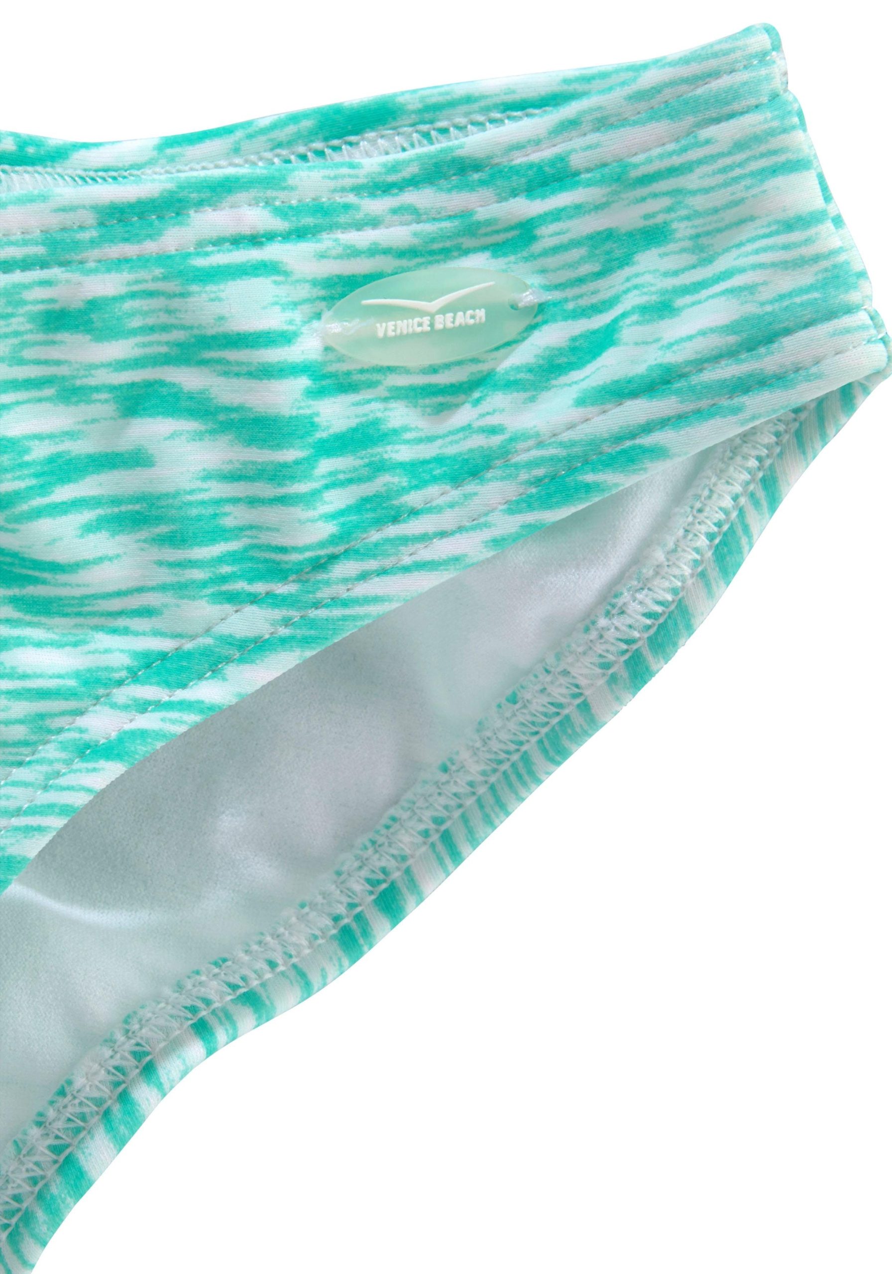 Venice Beach Ruffle Bandeau Bikini Top - Kenny Flowers