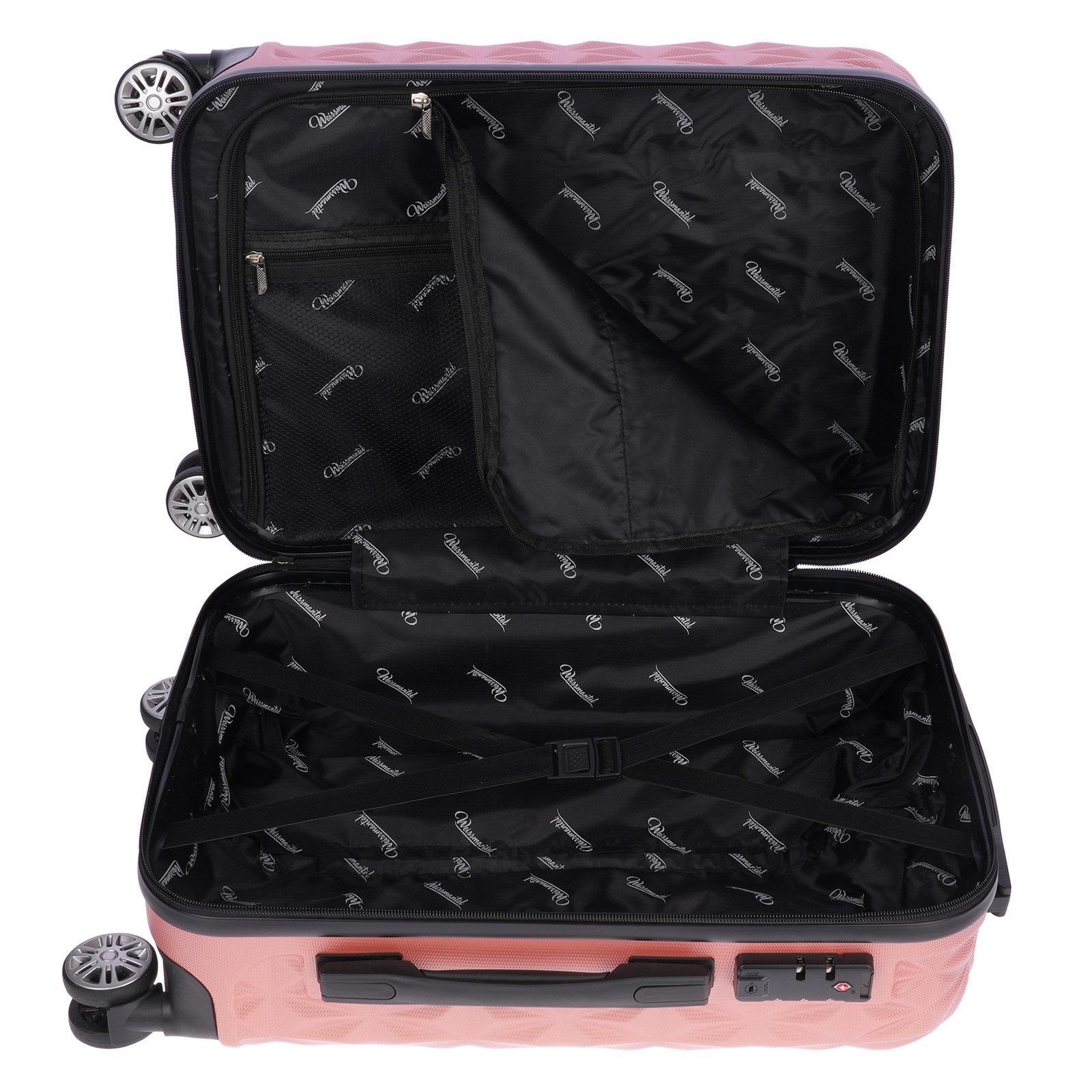 Weissmantel Kofferset 5er Koffern Set Hartschalenkoffer - Handgepäck, Mittelgroße & XL Reisekoffer Weissmantel Kofferset 5er Koffern Set Hartschalenkoffer - Handgepäck, Mittelgroße & XL Reisekoffer