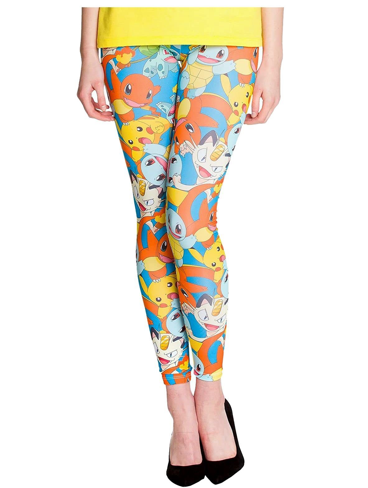 Pokemon Character Leggings - Pikachu, Schiggy & More - Women's & Teens