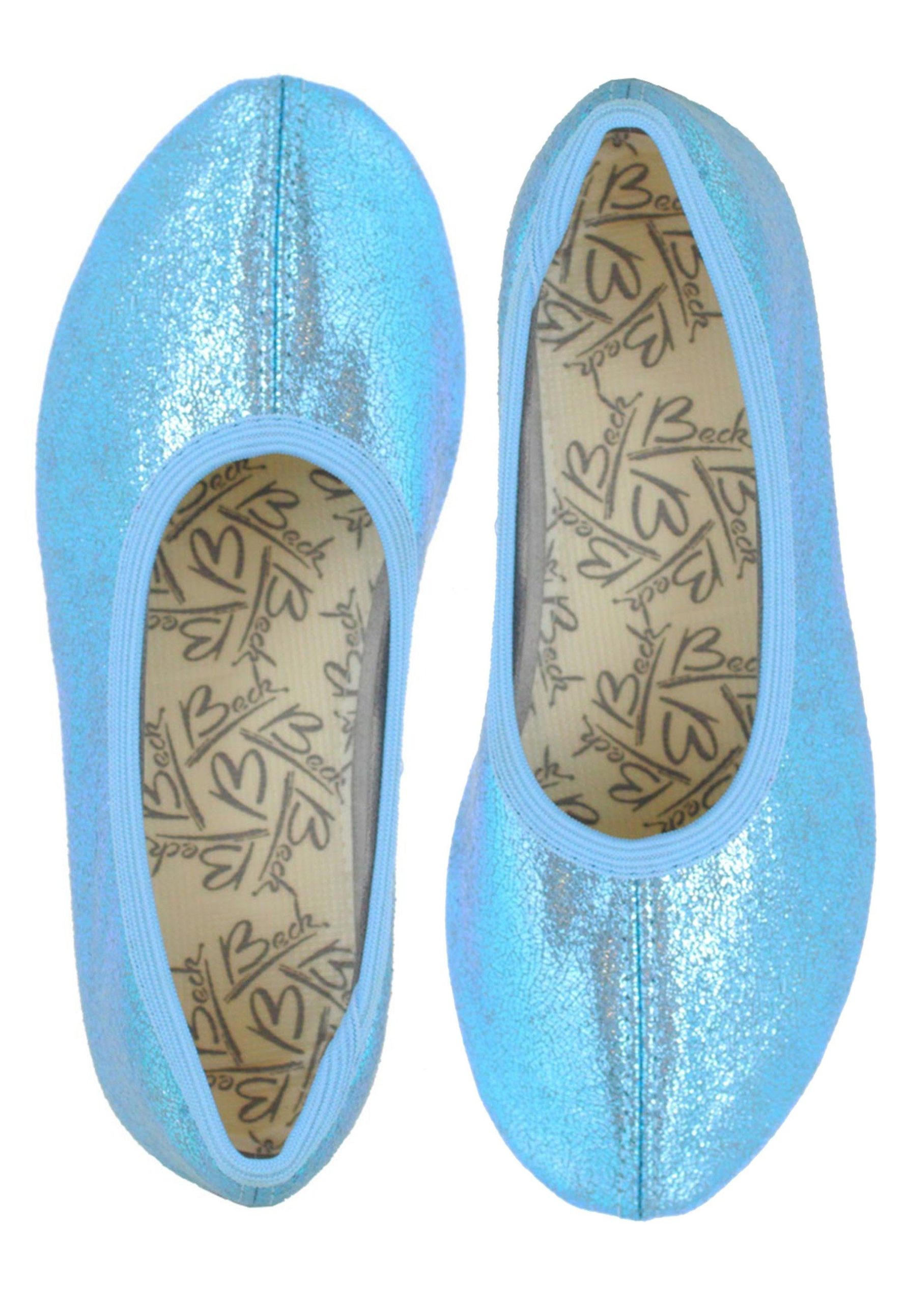 Beck Glitter Gymnastics Slippers - Sparkling Comfort & Performance