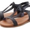 LASCANA Metallic Leather Sandals for Women - Premium Summer Style