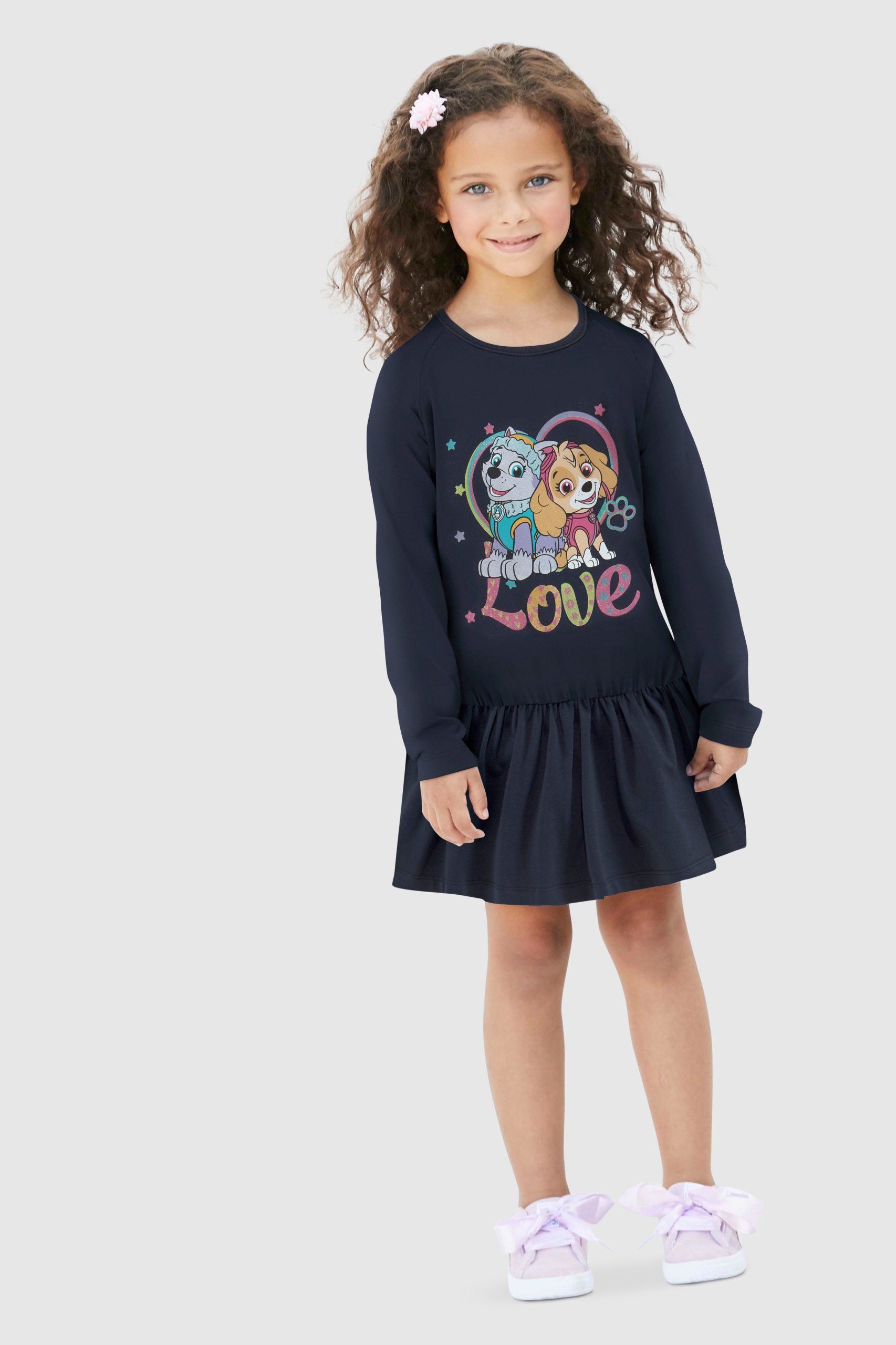 PAW Patrol Everest & Skye Jersey Dress - Kids' Sparkle Style