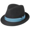 Lipodo Children's Wool Felt Trilby Hat - Italian Style & Quality