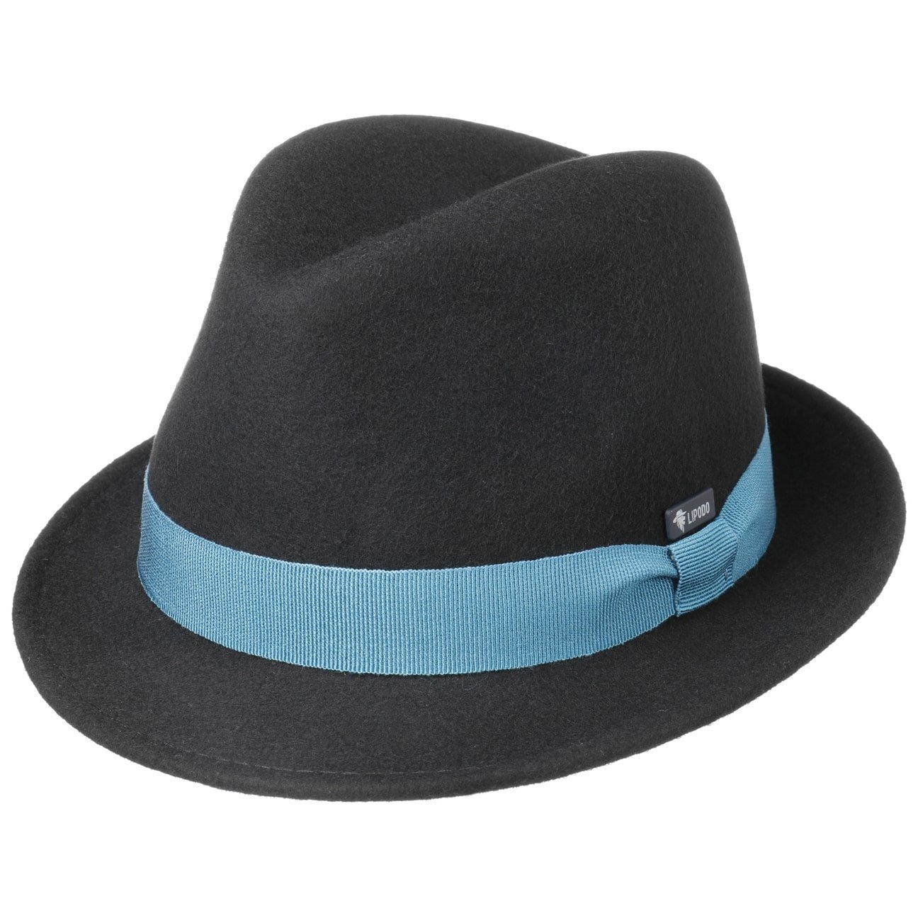 Lipodo Children's Wool Felt Trilby Hat - Italian Style & Quality