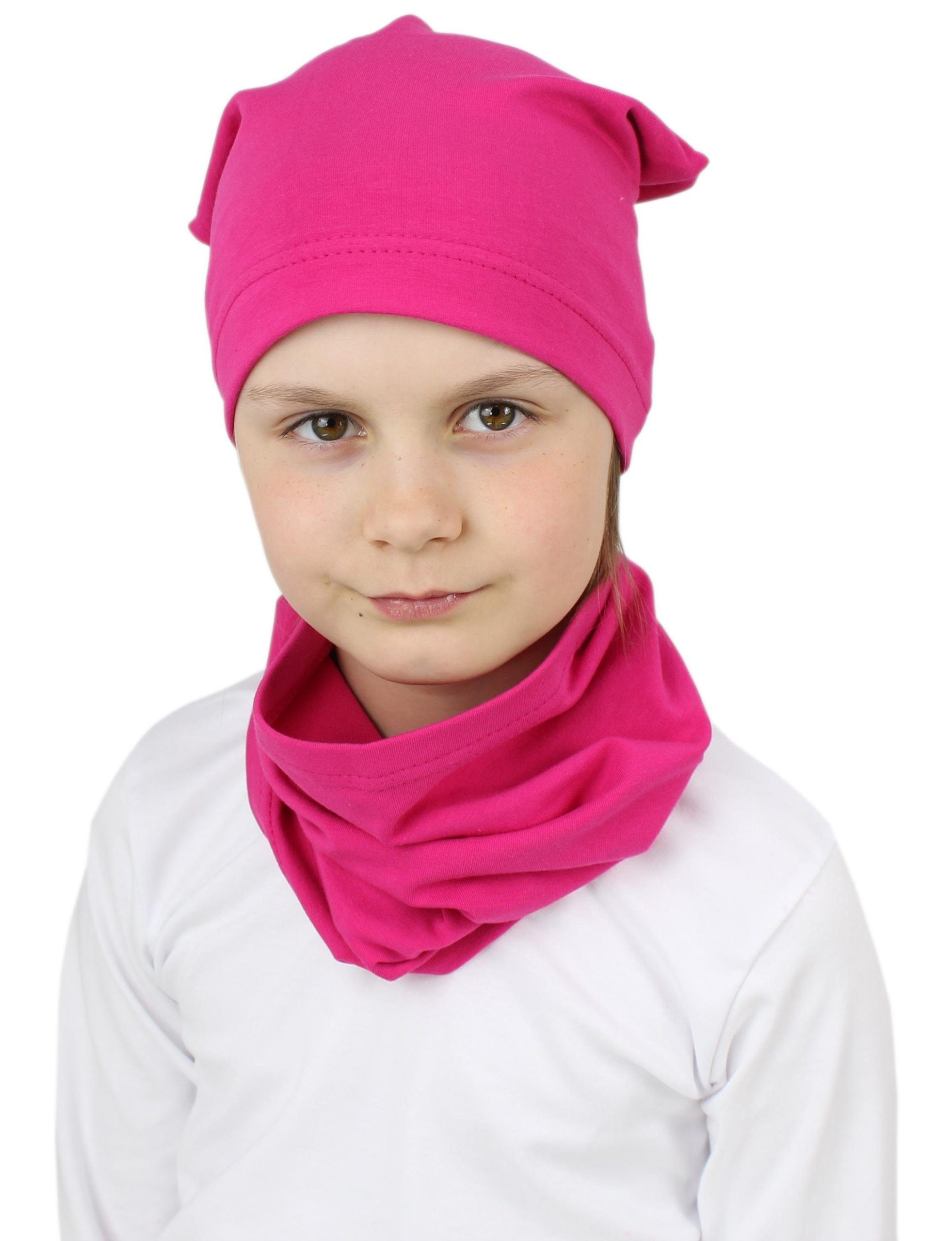 TupTam Kinder Beanie Mütze Schal Set - Übergangszeit (2-tlg)