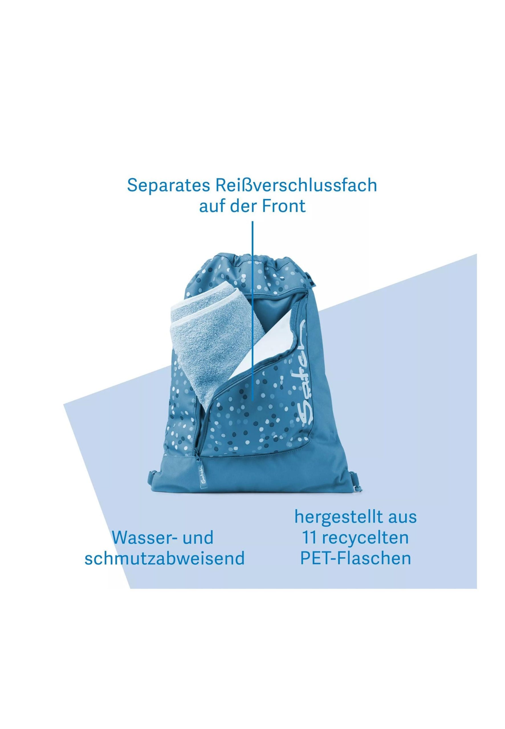 Satch Turnbeutel: Recycled PET Gym Bag | Eco-Friendly Design Satch Turnbeutel: Recycled PET Gym Bag | Eco-Friendly Design