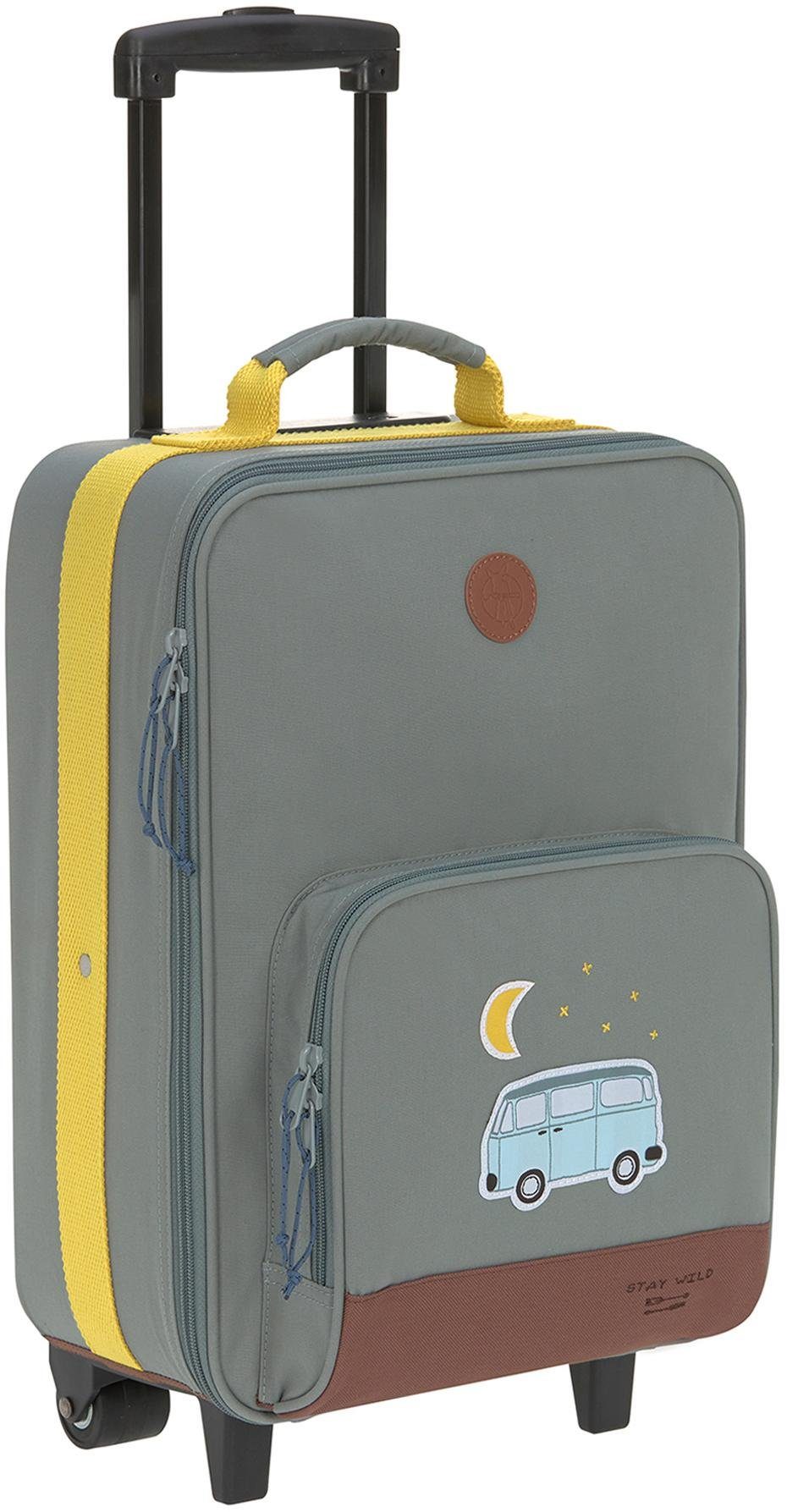 LÄSSIG Kinderkoffer Safari Tiger Grey