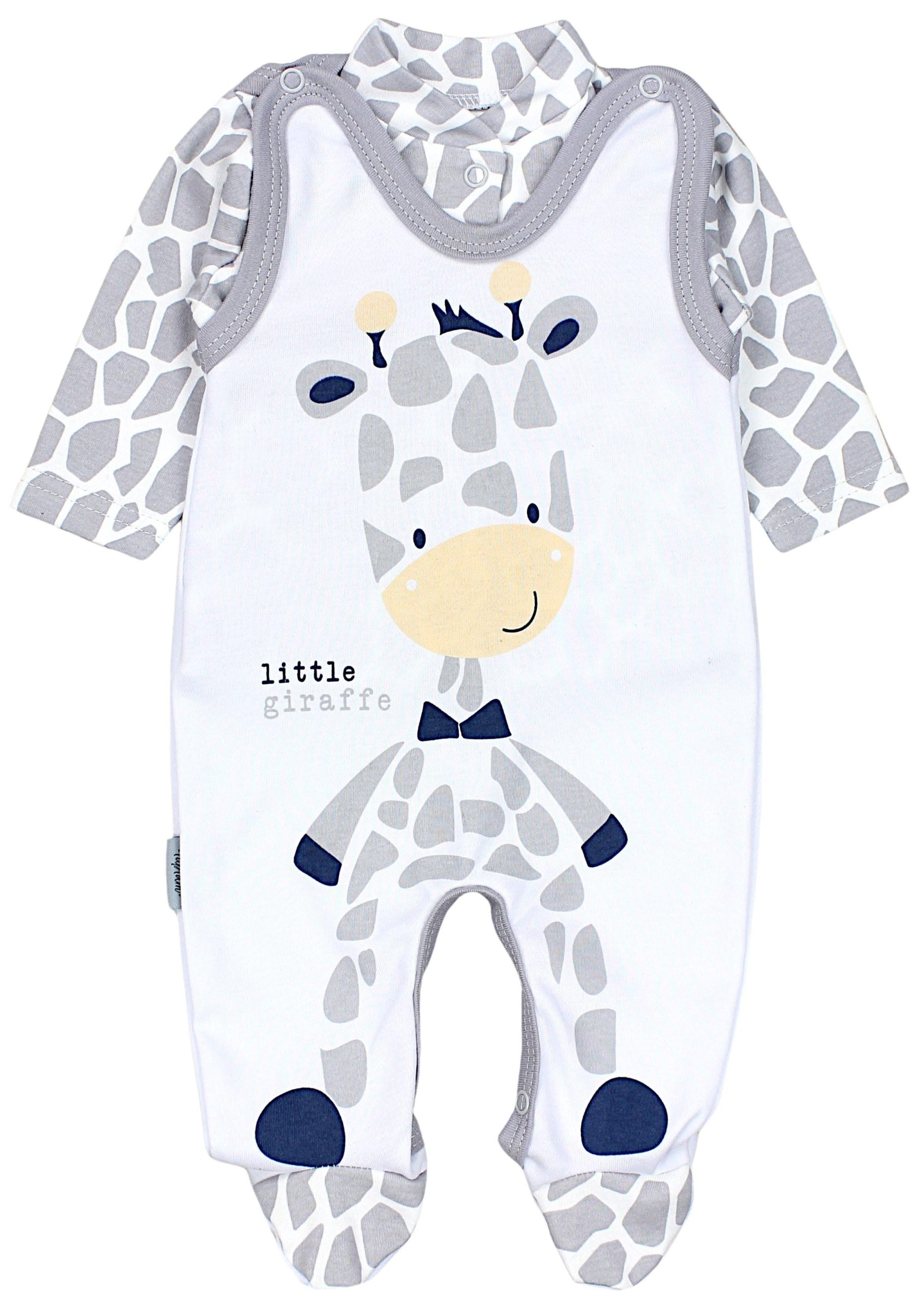 TupTam Baby Romper Set - Organic Cotton Animal Print & 'I Love Mum' - Girl & Boy
