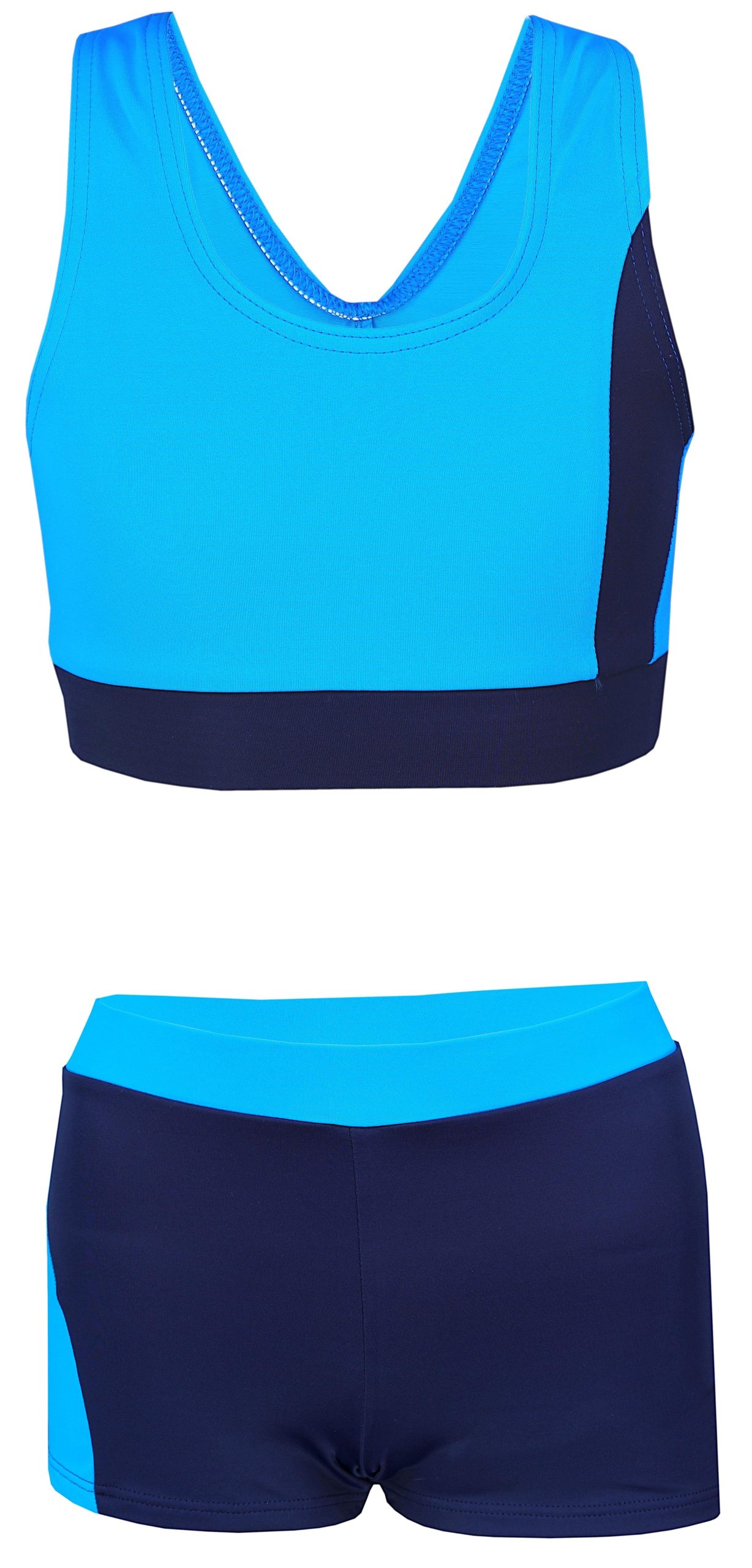 Aquarti Girls' Sports Bikini - Racerback Design & Performance