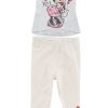 Disney Baby Minnie Mouse T-Shirt & Shorts Set – Cute & Comfy for Little Girls