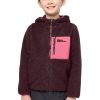 Jack Wolfskin ICE CURL HOOD JACKET K - Kids' Fleece Hoodie | Warm & Durable