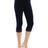 YESET Women's Capri 3/4 Leggings Lace Cotton Blend - [Color] - S-XXL