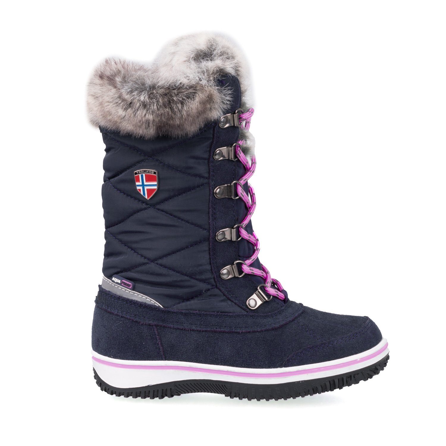 TROLLKIDS Holmenkollen Waterproof Winter Boots - Keep Little Feet Warm & Dry