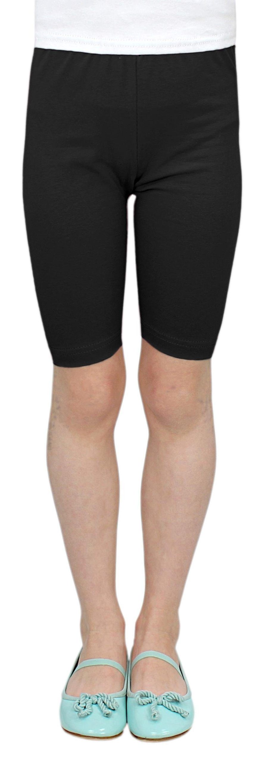 TupTam Girls' Leggings/Biker Shorts 3-Pack