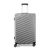 Valis Hartschalen-Trolley: ABS Hard Shell Suitcase with Double Wheels
