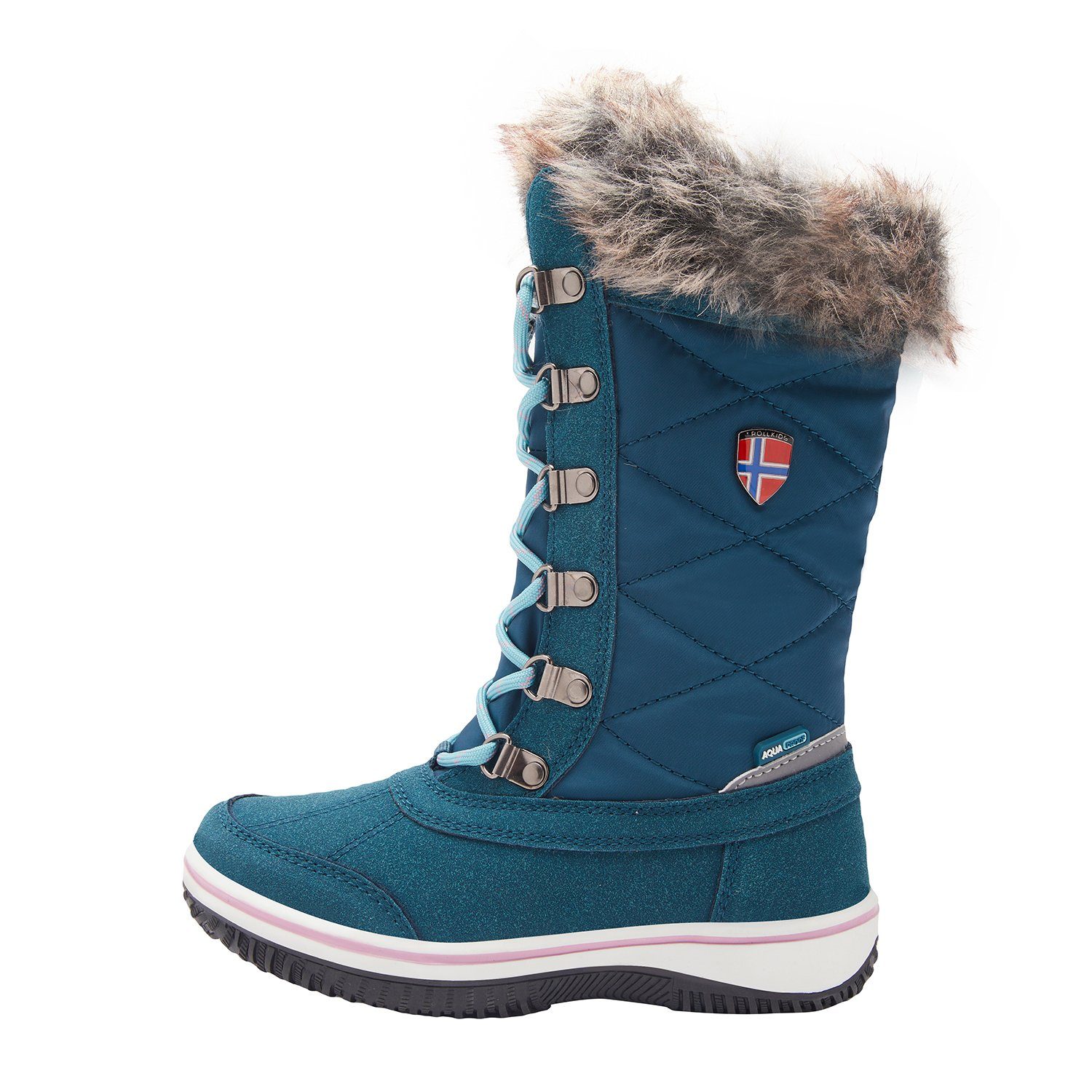 TROLLKIDS Holmenkollen Waterproof Winter Boots - Keep Little Feet Warm & Dry