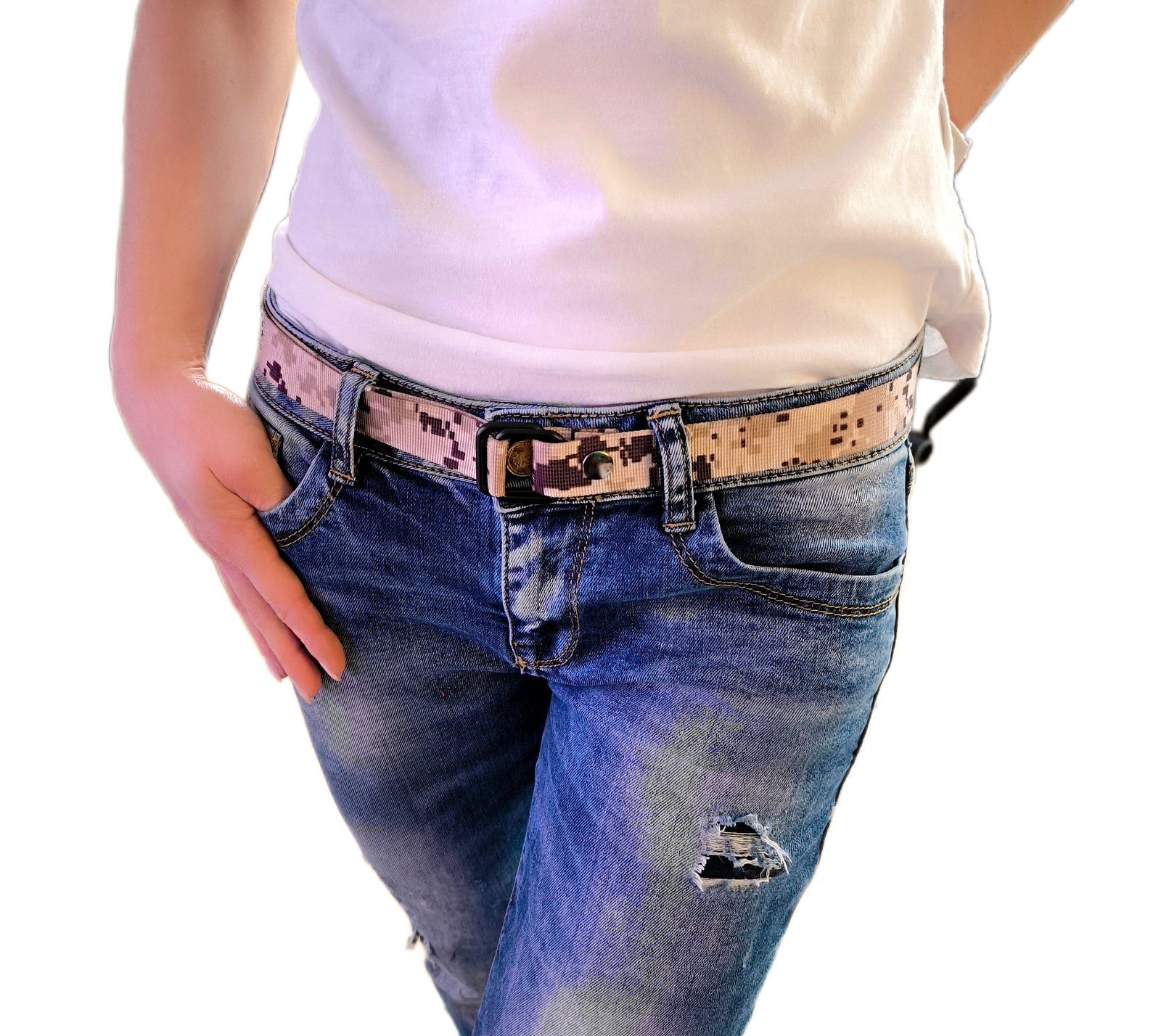 PaulZdrada Fabric Belt - Sport/Jeans/Premium Unisex - Modern Hanger Style