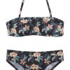 Venice Beach Bandeau Bikini - Tropical Print Girls Swimsuit (10-16)