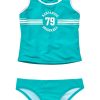 KangaROOS Sporty Tankini Swimsuit - Girls' Playful Two-Piece Swimwear