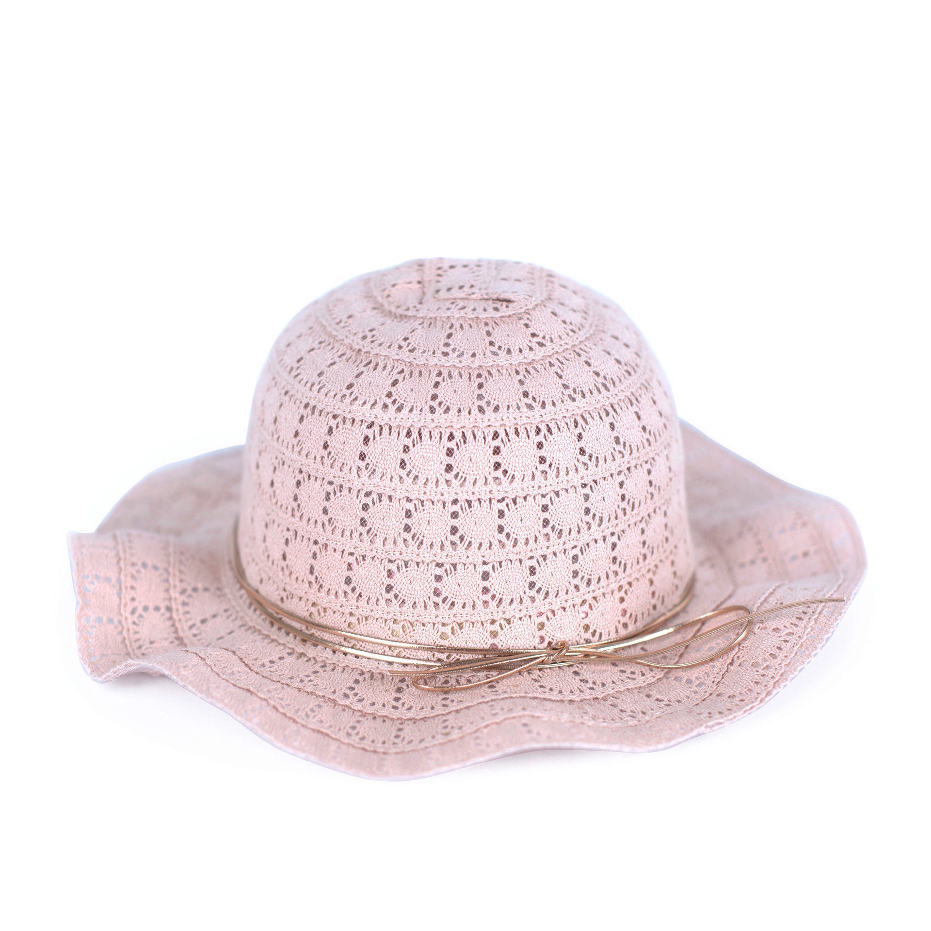 Art of Polo Girls' Sun Hat | Straw Summer Hat for Kids