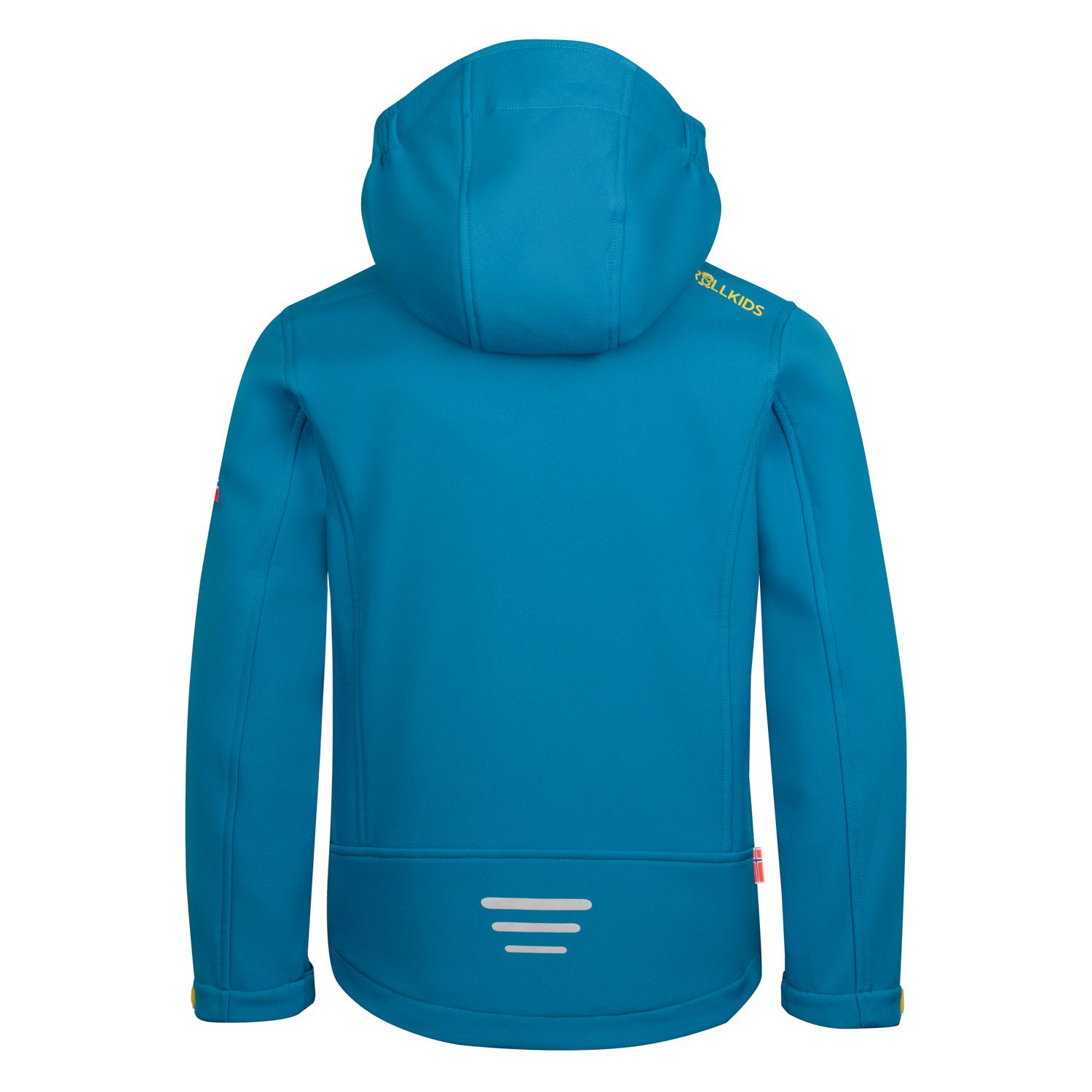 TROLLKIDS Trollfjord Softshell Jacket - Water-Resistant Kids' Outdoor Gear