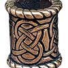 Kiss of Leather Driadem Bartperle Haarperle Bronze Keltknoten keltische Knoten 8mm