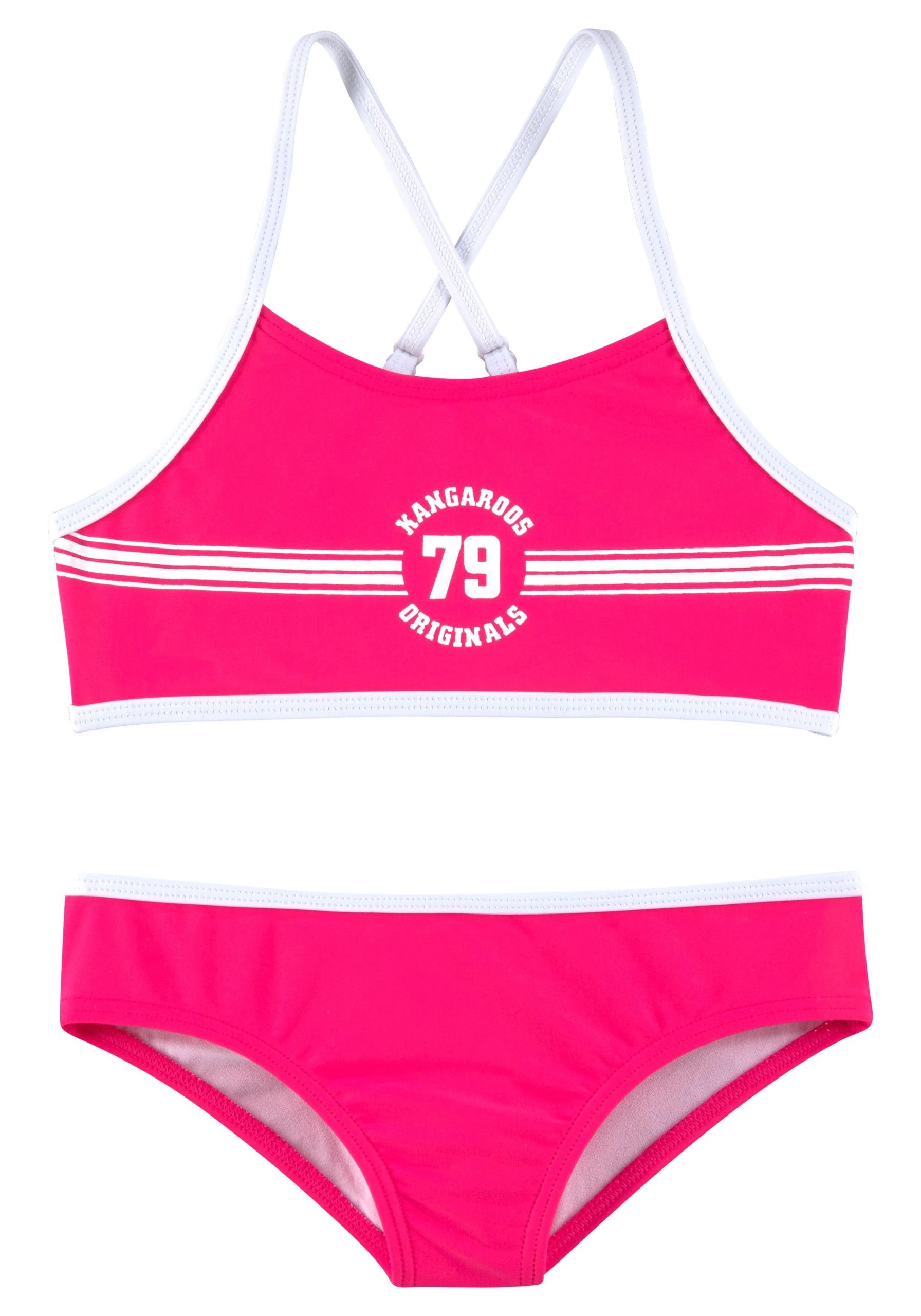 KangaROOS Sporty Bustier Bikini - Dynamic Design & Adjustable Fit