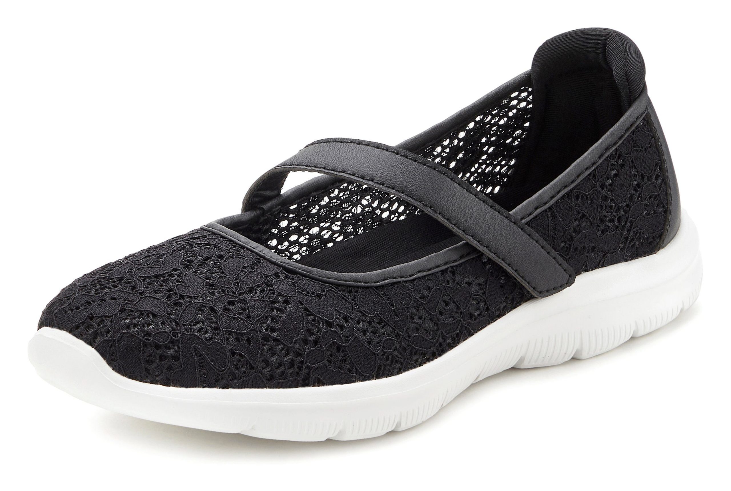 LASCANA Slumper Halbschuh superleicht und bequem mit modischer Spitze VEGAN