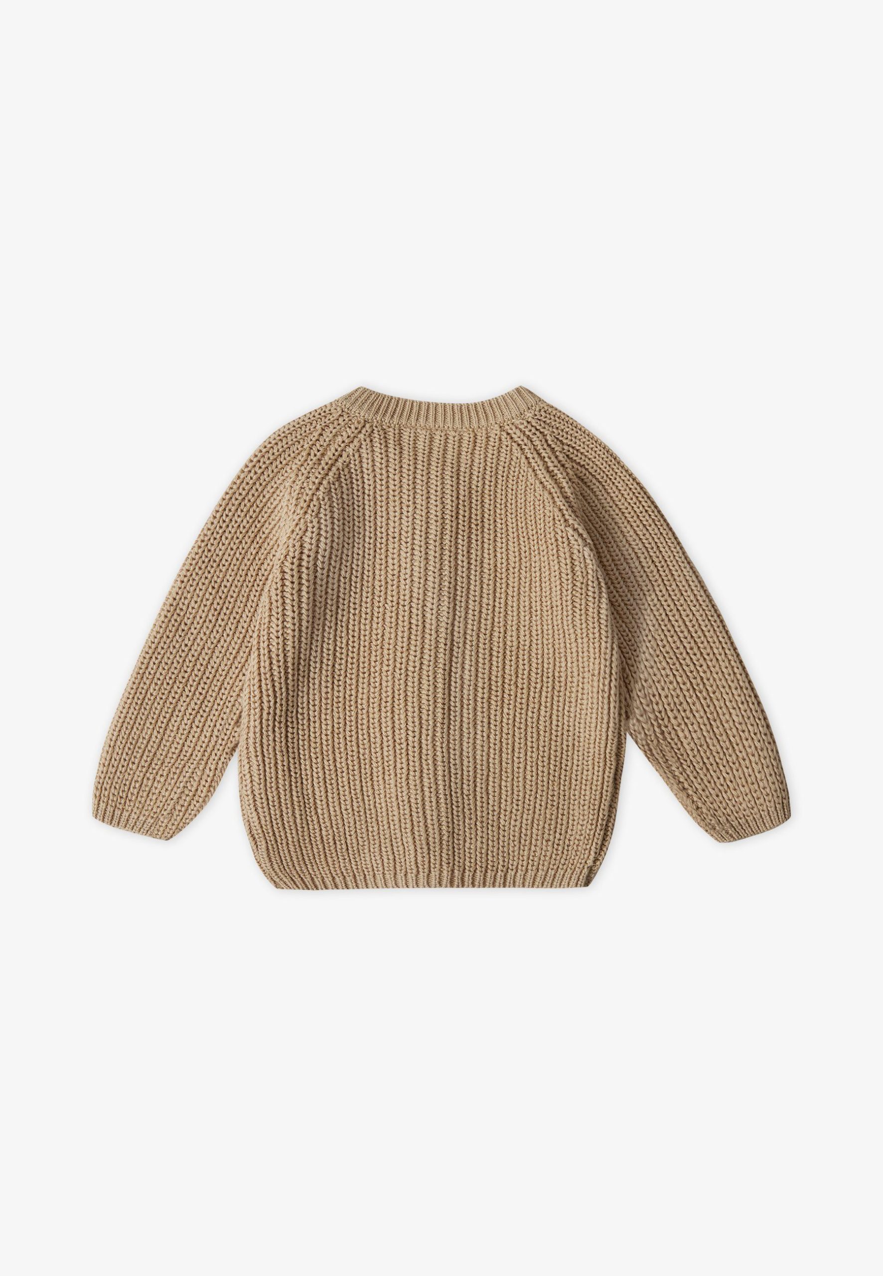 Stellou & Friends: Premium Cotton Cardigan - Natural Style for Little Ones