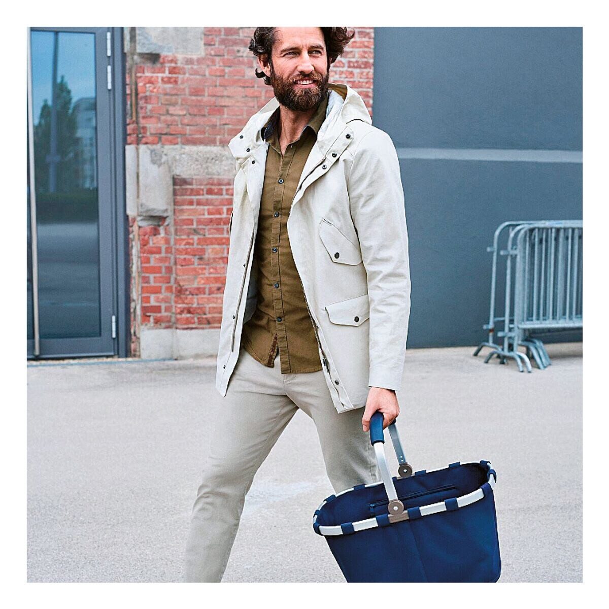 Reisenthel Carrybag XS Dark Blue (Batik Strong Blue) - Original Shopping Basket