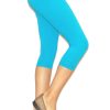 SYS Capri Leggings for Girls - Kids 3/4 Pants - Ages 2-13